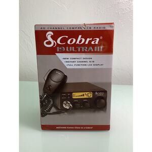 Cobra 19 Ultra III 40 channel compact CB Radio NEW SEALED